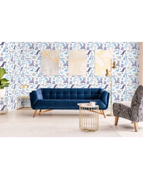 LL-10-02-1 Обои Grandeco (Jack 'n Rose 2024/Jack 'n Rose New) (1*12) 10,05х0,53 винил на флизелине-foto3