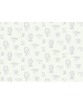 JR 3001  Обои Grandeco (Jack 'n Rose 2024/Jack' n Rose Junior) (1*12) 10,05x0,53 винил на флизелине-foto2