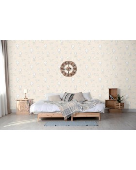 JR 3003 Обои Grandeco (Jack 'n Rose 2024/Jack' n Rose Junior) (1*12) 10,05x0,53 винил на флизелине-foto4