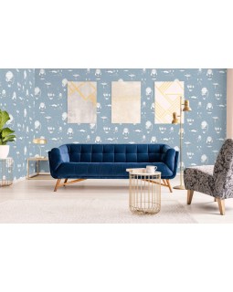 JR 3004  Обои Grandeco (Jack 'n Rose 2024/Jack' n Rose Junior) (1*12) 10,05x0,53 винил на флизелине-foto3