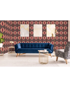 51173003 Обои Lutece (California Nostalgie/Modern Style) (1*12) 10,05x0,53 винил на флизелине-foto2