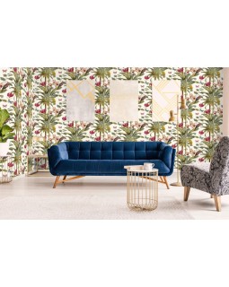 JF 2001 Обои Grandeco (Jungle Fever) (1*12) 10,05х0,53  винил на флизелине-foto3