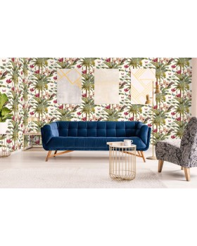 JF 2001 Обои Grandeco (Jungle Fever) (1*12) 10,05х0,53 винил на флизелине-foto3