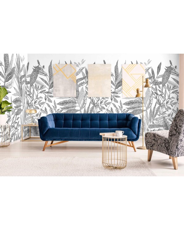 JF 6101 Панно Grandeco (Jungle Fever) (1*12) 2,8х1,59  винил на флизелине