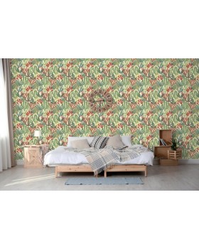 JF 3701 Обои Grandeco (Jungle Fever) (1*12) 10,05х0,53  винил на флизелине-foto4
