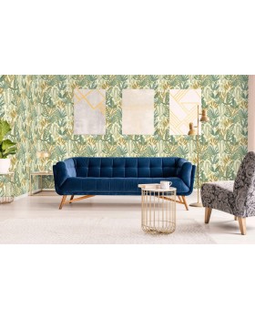 JF 3702 Обои Grandeco (Jungle Fever) (1*12) 10,05х0,53  винил на флизелине-foto3