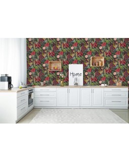 JF 2201 Обои Grandeco (Jungle Fever) (1*12) 10,05х0,53  винил на флизелине-foto5