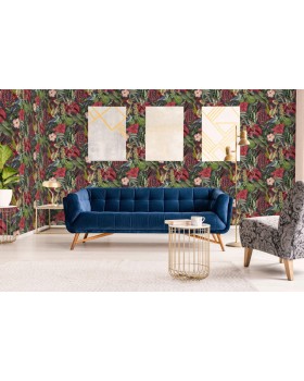 JF 2201 Обои Grandeco (Jungle Fever) (1*12) 10,05х0,53 винил на флизелине-foto3