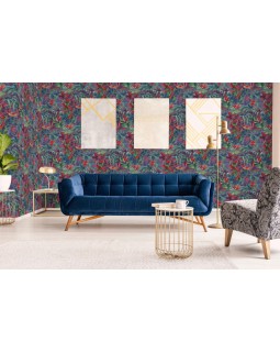 JF 2301 Обои Grandeco (Jungle Fever) (1*12) 10,05х0,53  винил на флизелине-foto3