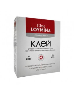 GL-038  (Лоймина) клей обойный для флизелиновых обоев 300 гр.