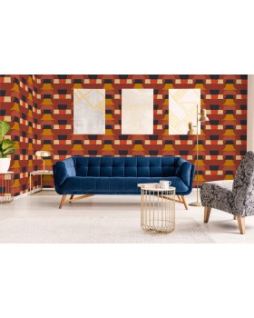 51201008 Обои Lutece (California Nostalgie) (1*12) 10,05x0,53 винил на флизелине-foto2