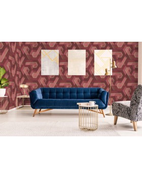 M35490D Обои Ugepa (Prisme/Onyx) (1*6) 10,05x1,06 винил на флизелине-foto4