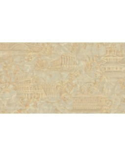 R 22715 Обои Zambaiti (Azzurra) (1*6) 10,05х1,06 винил на флизелине