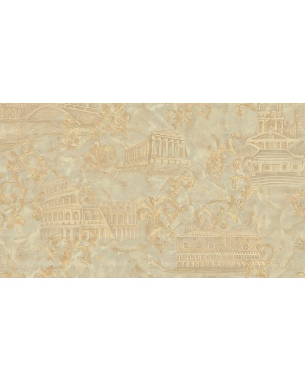 R 22715 Обои Zambaiti (Azzurra) (1*6) 10,05х1,06 винил на флизелине
