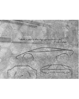 90056 Панно Zambaiti (Lamborghini II) (1*1) 3,30x3,00 винил на флизелине