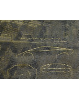 90057 Панно Zambaiti (Lamborghini II) (1*1) 3,30x3,00 винил на флизелине
