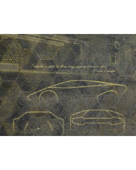 90057 Панно Zambaiti (Lamborghini II) (1*1) 3,30x3,00 винил на флизелине