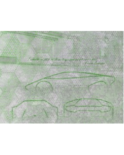 90058 Панно Zambaiti (Lamborghini II) (1*1) 3,30x3,00 винил на флизелине