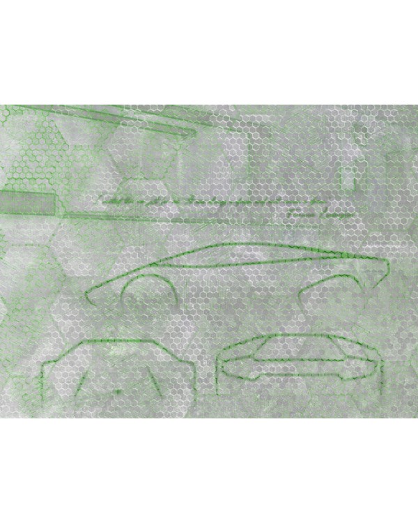 90058 Панно Zambaiti (Lamborghini II) (1*1) 3,30x3,00 винил на флизелине