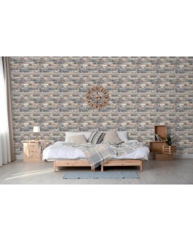 WL 2204 Обои Grandeco (Wanderlust) (1*12) 10,05х0,53 винил на флизелине-foto5