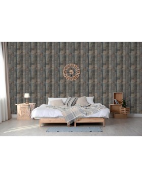 WL 1402 Обои Grandeco (Wanderlust) (1*12) 10,05х0,53  винил на флизелине-foto5