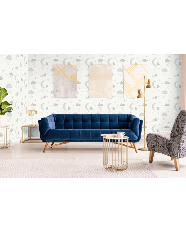 JS 2211 Обои Grandeco (Jack 'n Rose 2024) (1*12) 10,05х0,53  винил на флизелине