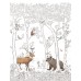 JS 6001 Панно Grandeco (Jack 'n Rose 2024) (1*12) 2,8х2,12  винил на флизелине