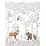 JS 6001 Панно Grandeco (Jack 'n Rose 2024) (1*12) 2,8х2,12  винил на флизелине