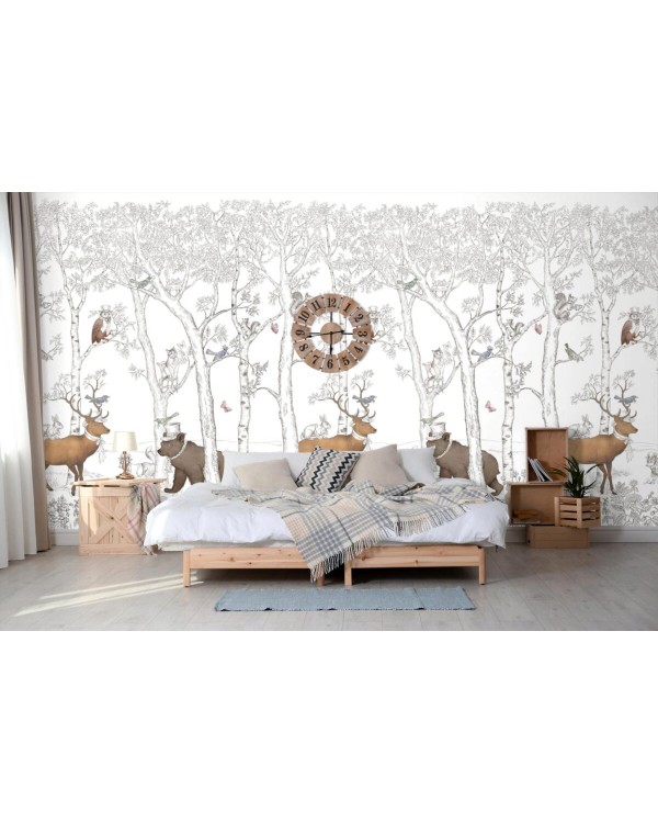 JS 6001 Панно Grandeco (Jack 'n Rose 2024) (1*12) 2,8х2,12  винил на флизелине