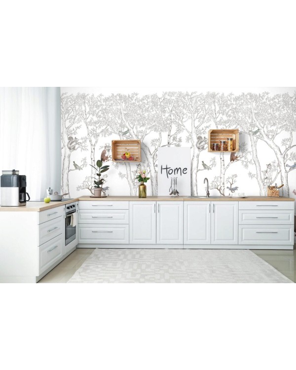 JS 6001 Панно Grandeco (Jack 'n Rose 2024) (1*12) 2,8х2,12  винил на флизелине