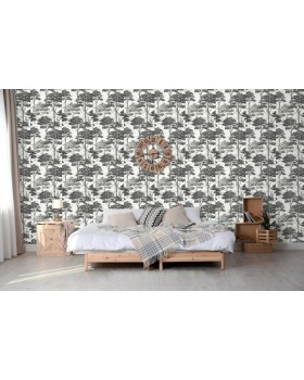 MN 3013 Обои Grandeco (Maison) (1*12) 10,05х0,53 винил на флизелине-foto3