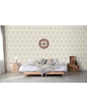 MN 3204 Обои Grandeco (Maison) (1*12) 10,05х0,53 винил на флизелине-foto3