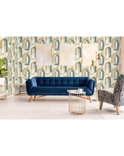 MN 3609 Обои Grandeco (Maison) (1*12) 10,05х0,53 винил на флизелине-foto4