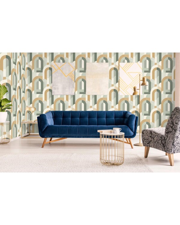 MN 3609 Обои Grandeco (Maison) (1*12) 10,05х0,53 винил на флизелине