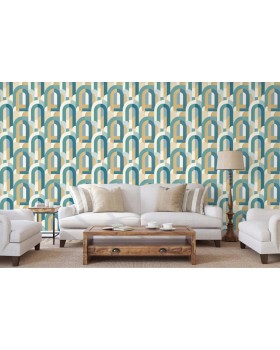 MN 3612 Обои Grandeco (Maison) (1*12) 10,05х0,53 винил на флизелине-foto3