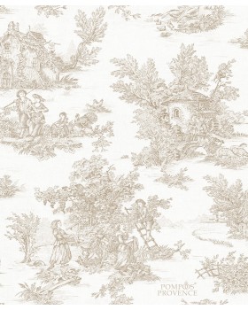 35625 Обои Marburg (Gloockler Pompoos Provence) (1*12) 10,05x0,53 винил на флизелине