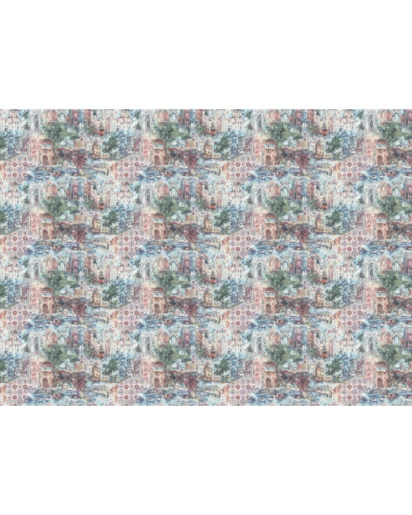 KM6604 Обои Kerama Marazzi (Reflection/Azulezu/Impression/Jungle/Exotik/Oasis) (1*4) 10,05*1,06 винил на флизелине
