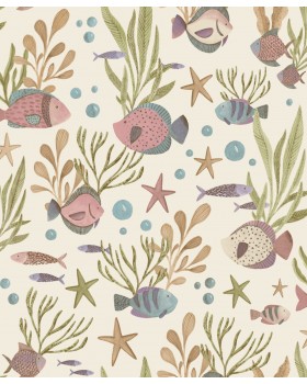 LD 3318 Обои Grandeco (Little Dreamers) (1*12) 10,05х0,53 винил на флизелине