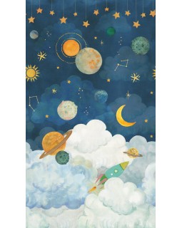 LD 6101 Панно Grandeco (Little Dreamers) (1*6) 8,84х0,53 винил на флизелине