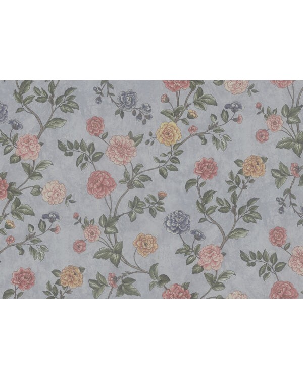 Z66807 Обои Zambaiti (Satin Flowers IV) (1*12) 10,05х0,53 винил на флизелине