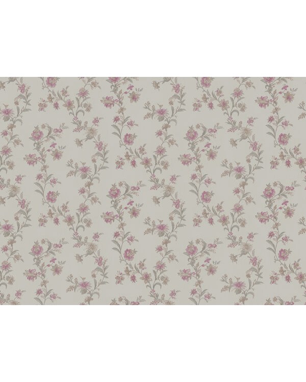 Z66853 Обои Zambaiti (Satin Flowers IV) (1*12) 10,05х0,53 винил на флизелине