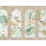 Z66867 Панно Zambaiti (Satin Flowers IV) (1*1) 5,10х3 винил на флизелине