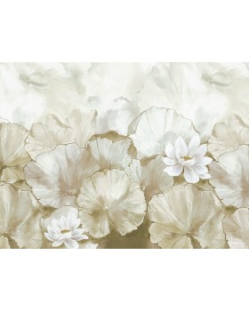 Z66875 Панно Zambaiti (Satin Flowers IV) (1*1) 5,10х3 винил на флизелине