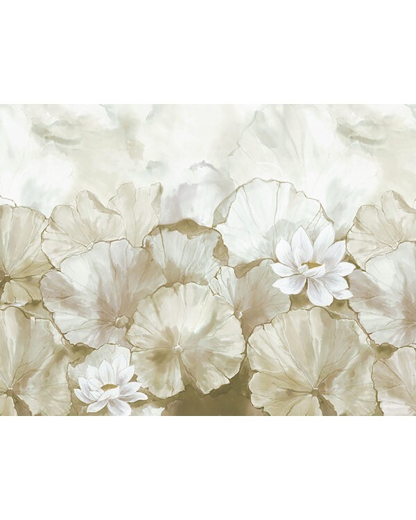 Z66875 Панно Zambaiti (Satin Flowers IV) (1*1) 5,10х3 винил на флизелине