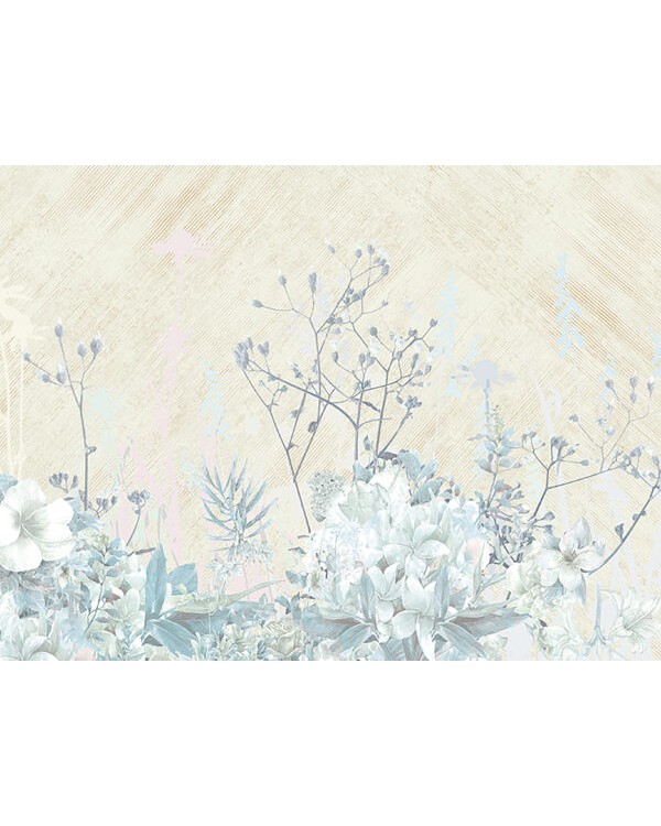 Z66880 Панно Zambaiti (Satin Flowers IV) (1*1) 5,10х3 винил на флизелине