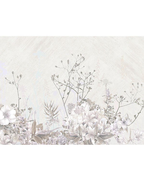 Z66881 Панно Zambaiti (Satin Flowers IV) (1*1) 5,10х3 винил на флизелине