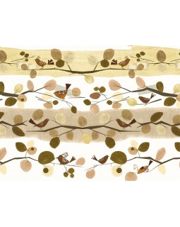 Z66892 Панно Zambaiti (Satin Flowers IV) (1*1) 5,10х3 винил на флизелине