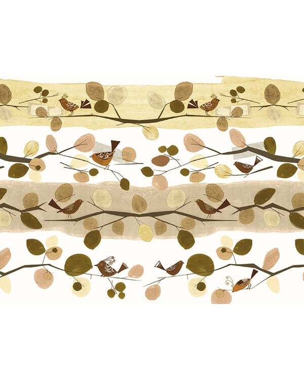 Z66892 Панно Zambaiti (Satin Flowers IV) (1*1) 5,10х3 винил на флизелине
